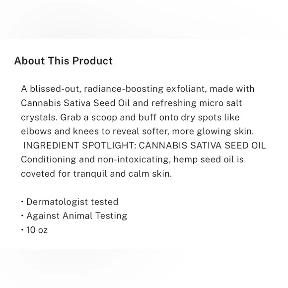 PINK Victoria’s Secret Coco Chill Calming Body Scrub- NWT - Picture 3 of 3